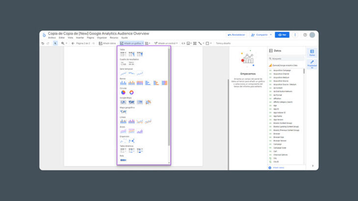 Crea Reportes de Analytics en Looker Studio - DreamHost