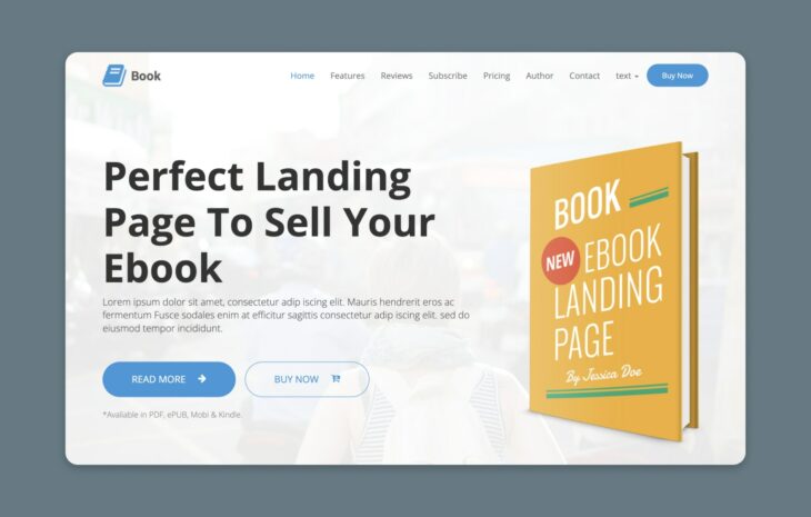 Best WordPress Themes for Authors - DreamHost