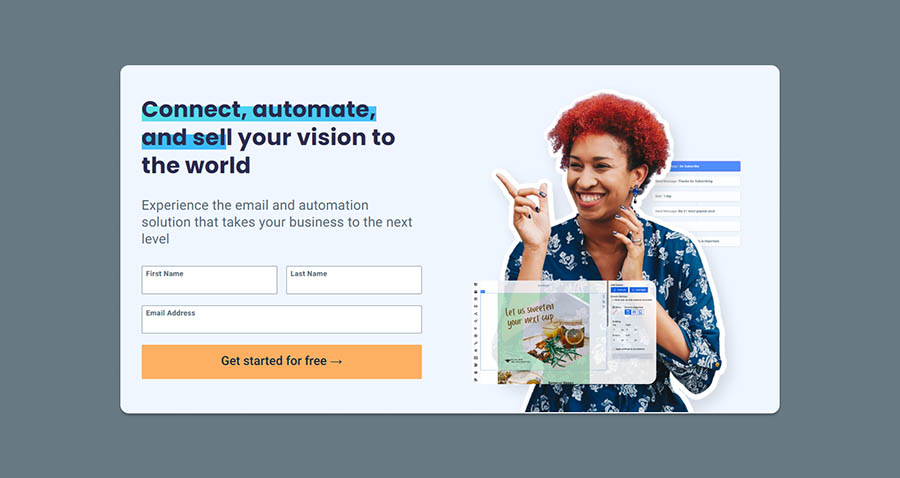 Servicio marketing por correo AWeber