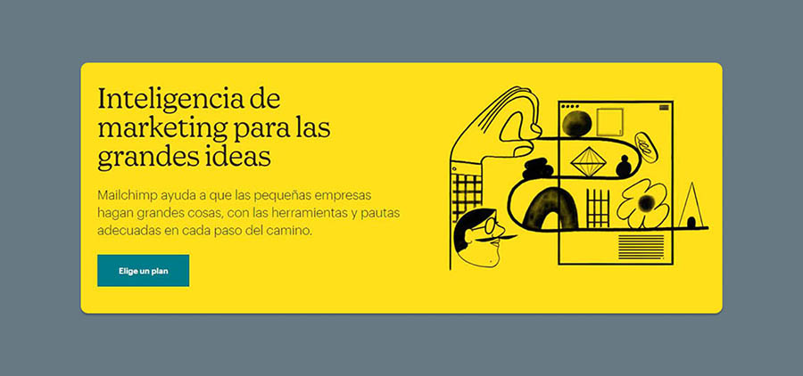 Plataforma de servicios de email marketing mailChimp