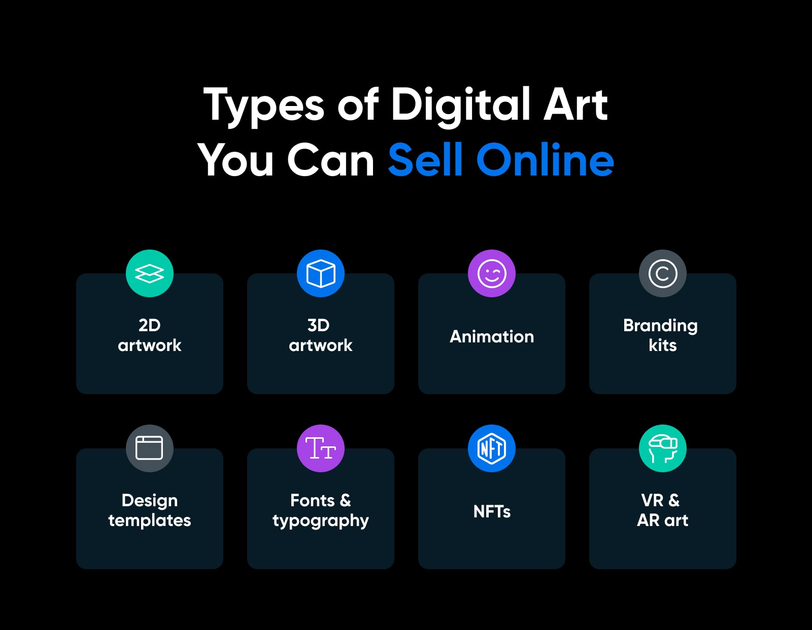 Types of Digital Art You Can Sell Online