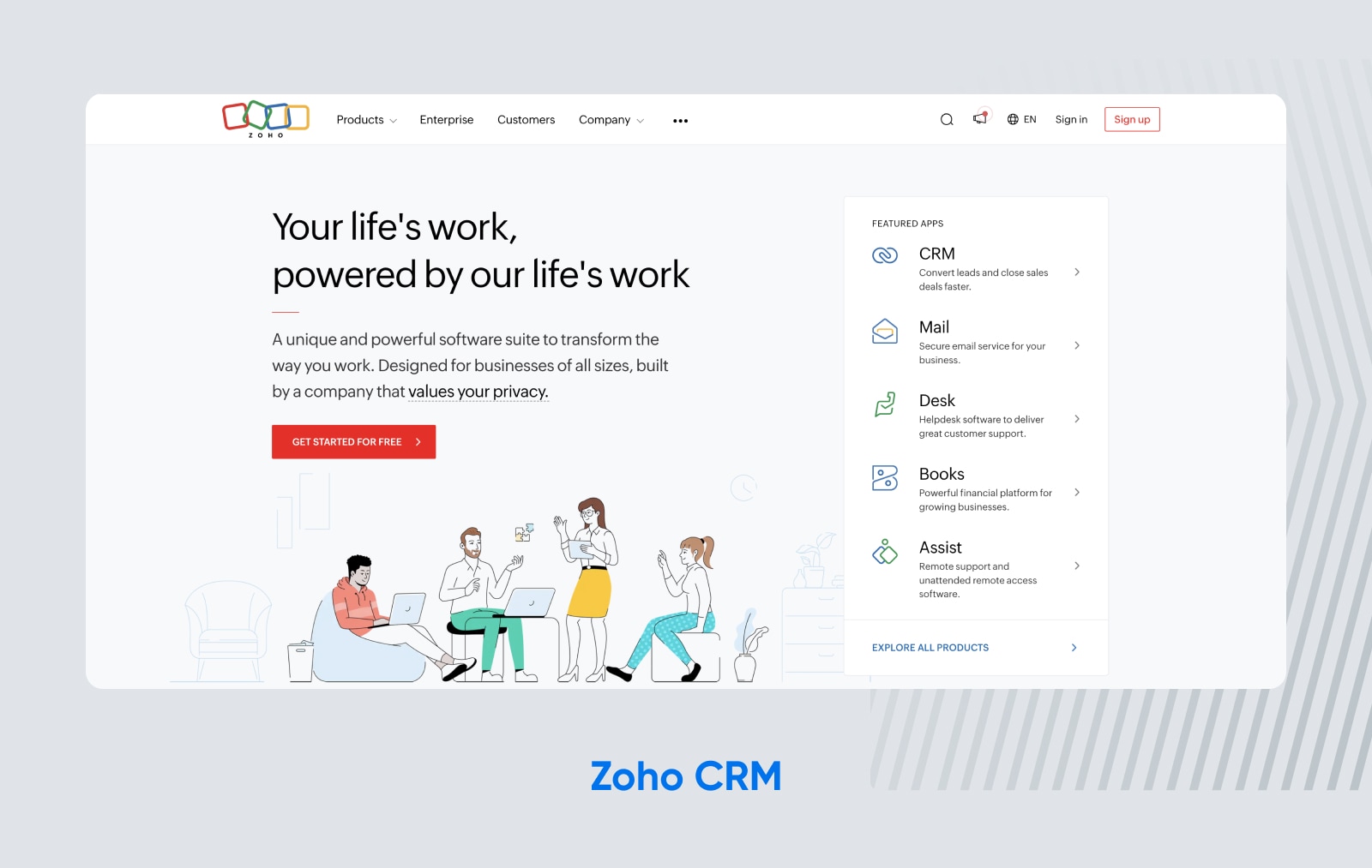 Zoho CRM