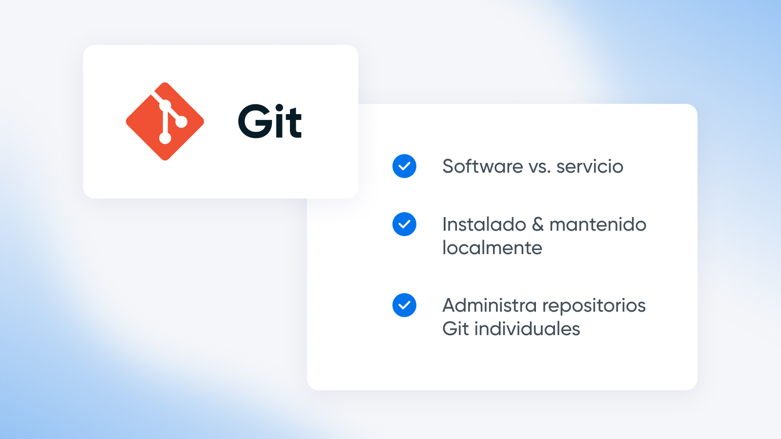 Características de Git.