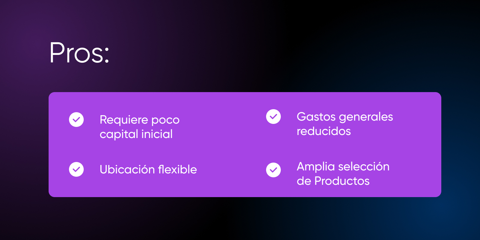 Ventajas del dropshipping.