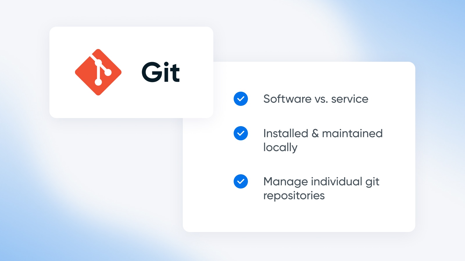 Git is a Source Code Management (SCM) platform