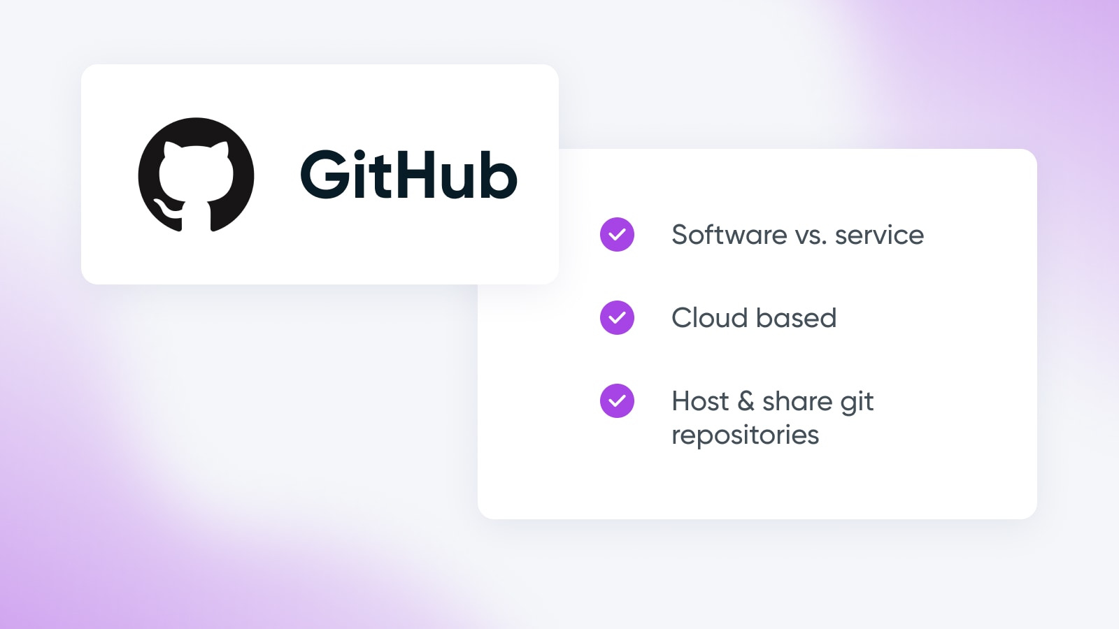 GitHub is a development platform for hosting Git repositories