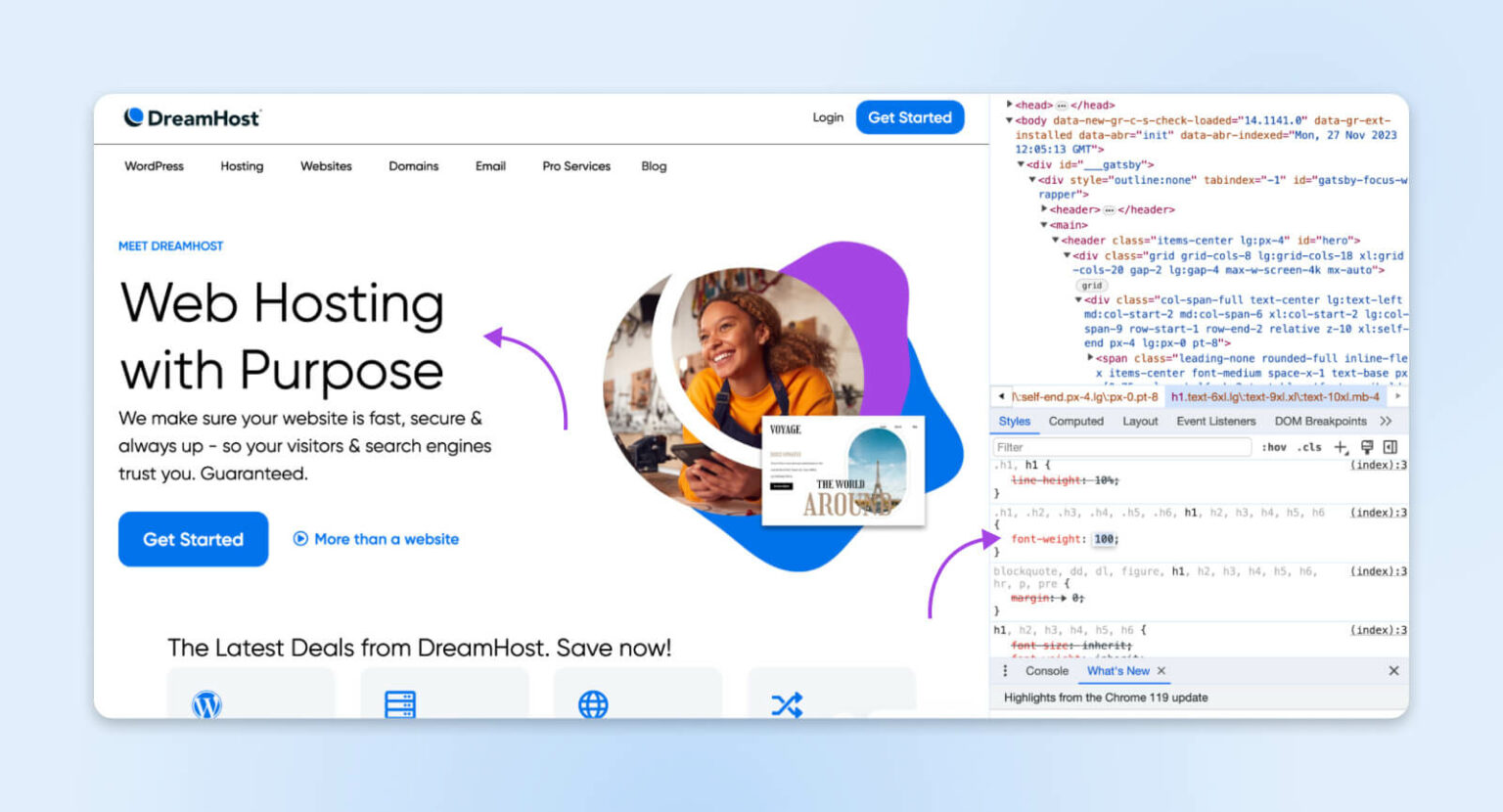 Hoe Een Website Te Inspecteren In Elke Browser [Chrome, Safari, Firefox ...