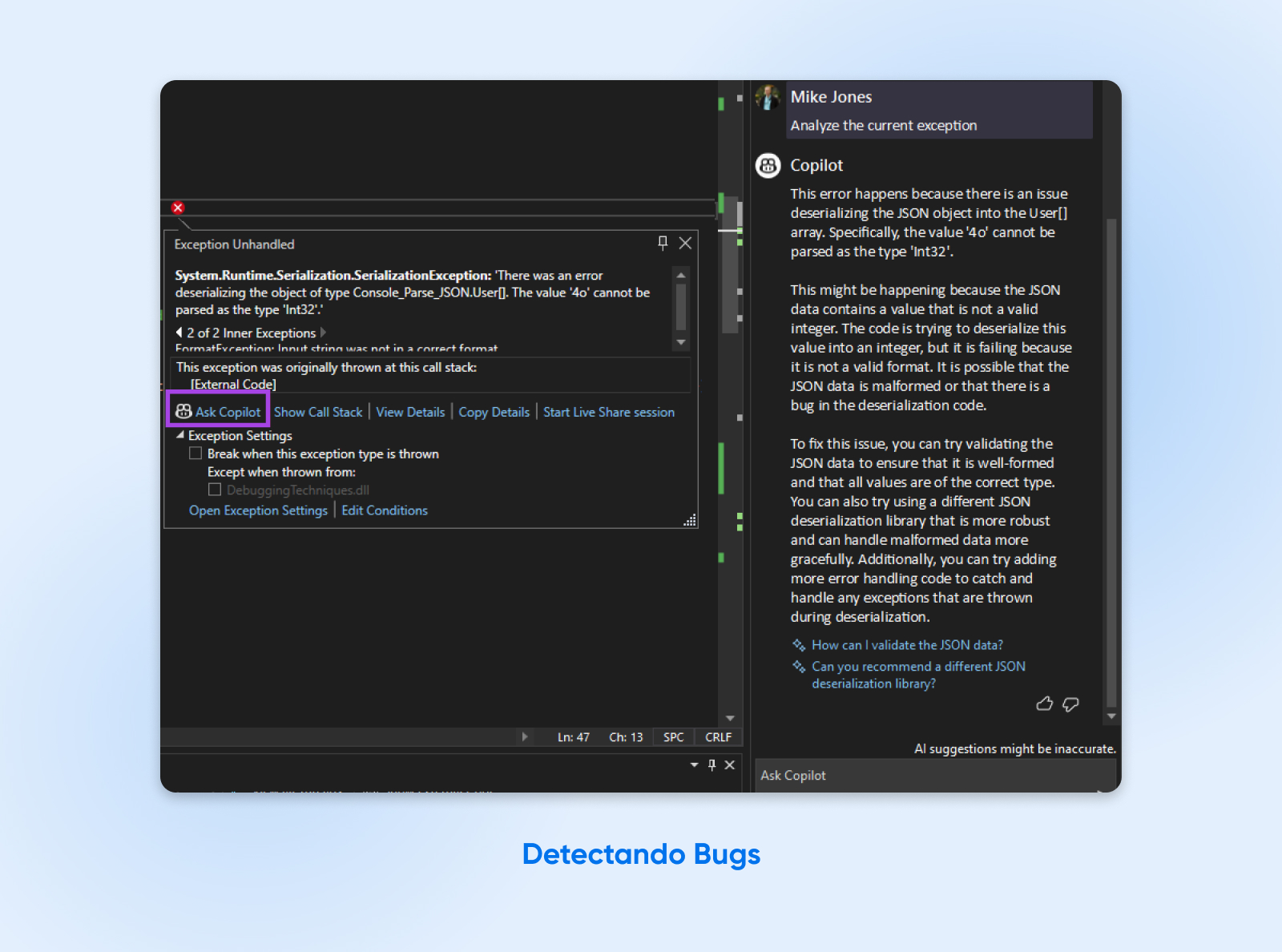 Detectando Bugs o errores de programación con ChatGPT