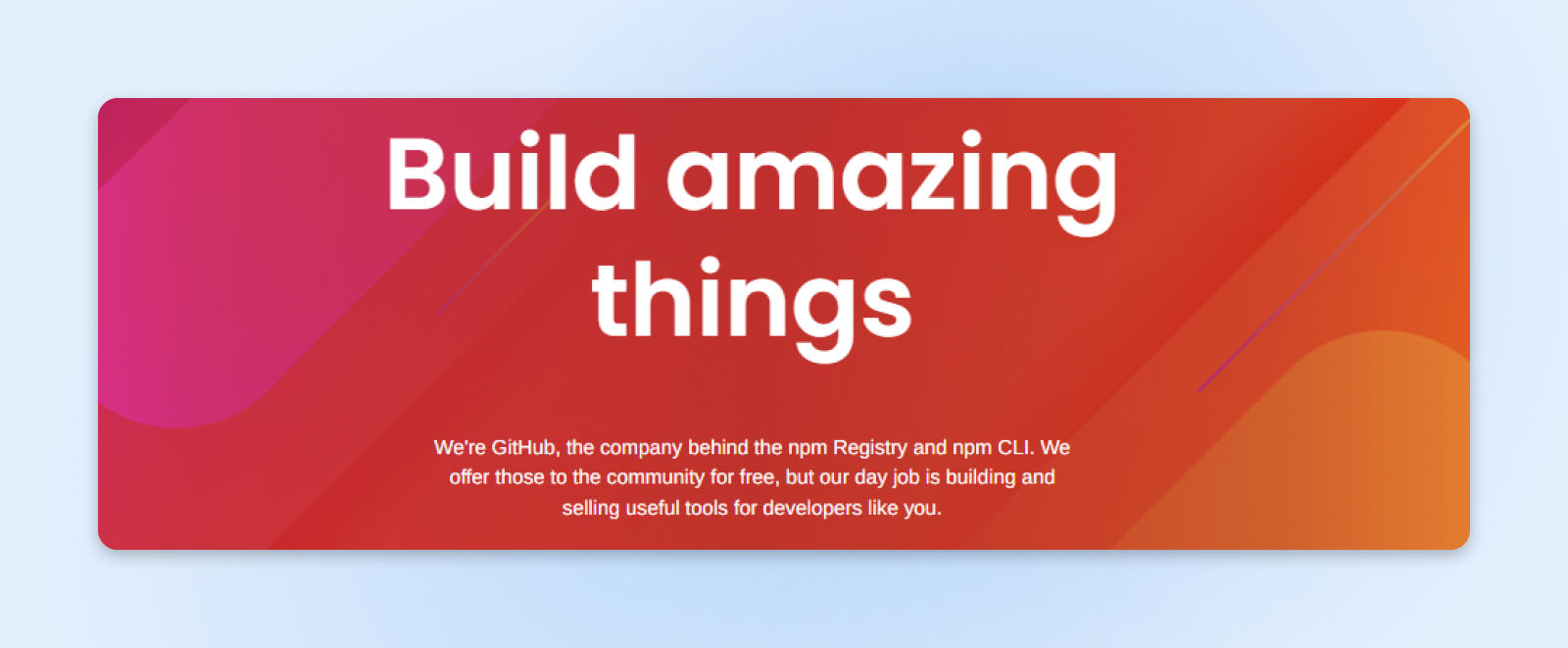 Herramienta popular de uso con Node.JS, NPM