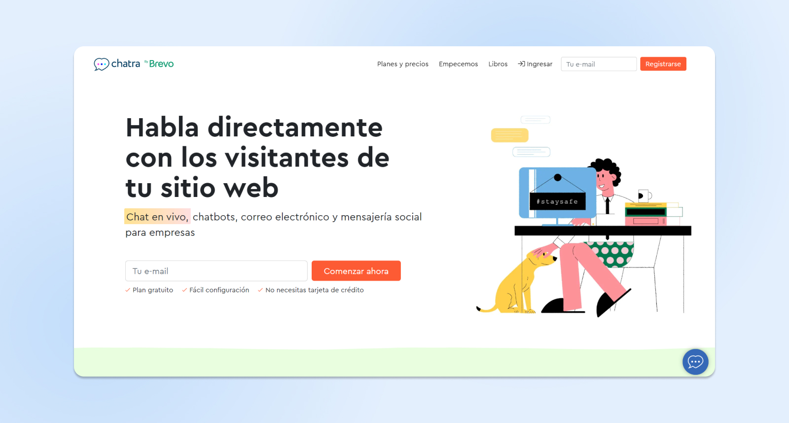 Chatra by Brevo chatbot