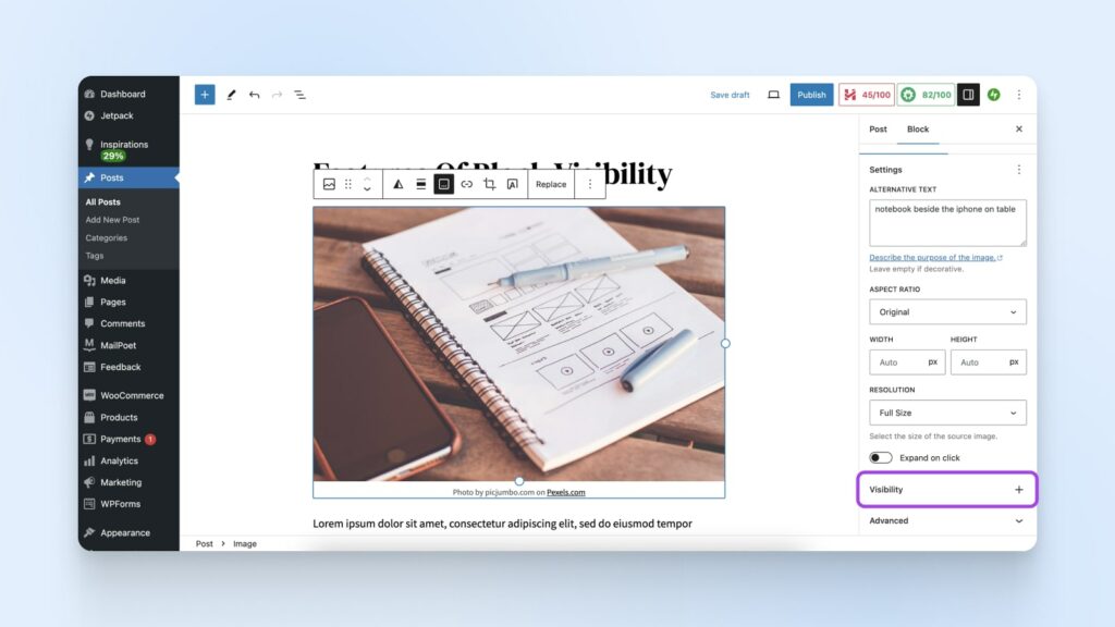 Effortless WordPress Customization With Block Visibility - DreamHost