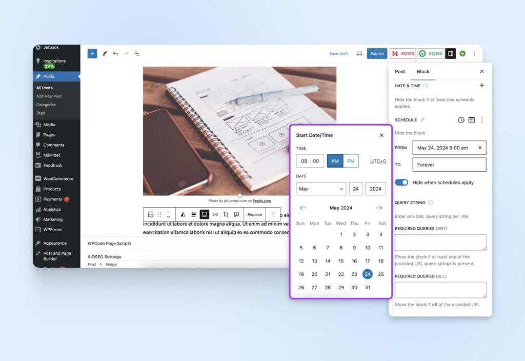 Effortless WordPress Customization With Block Visibility - DreamHost