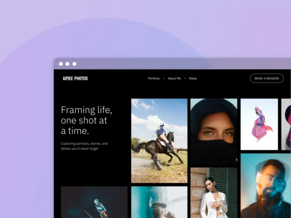 12 Esempi di Siti Web di Fotografia Che Fanno Proprio Centro immagine
