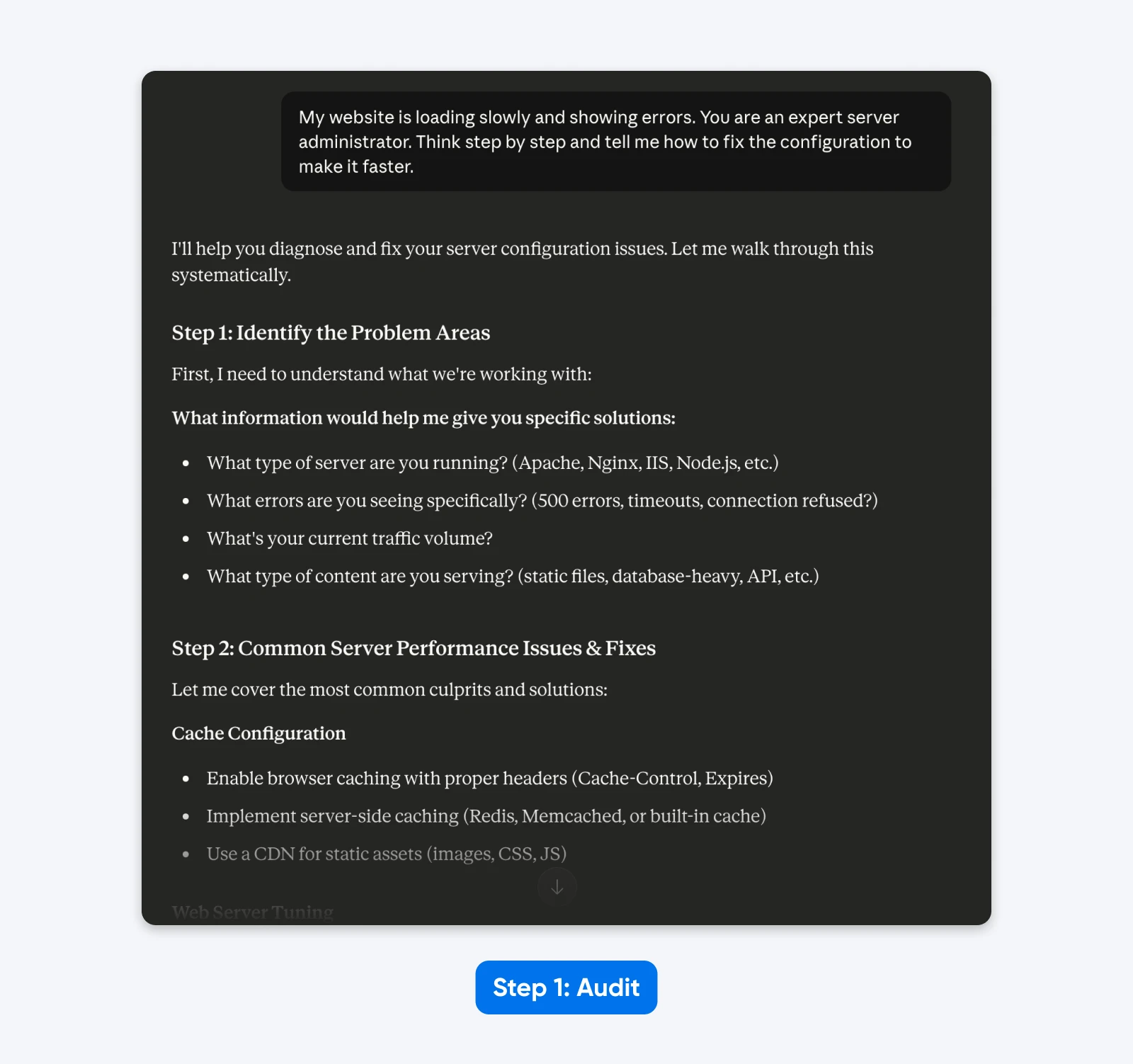 Audit Implicit Assumptions