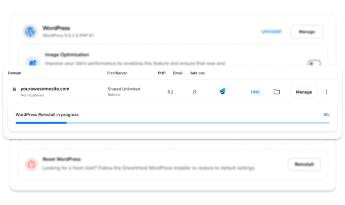Оновіть свій сайт легко за допомогою WordPress Reinstaller від DreamHost