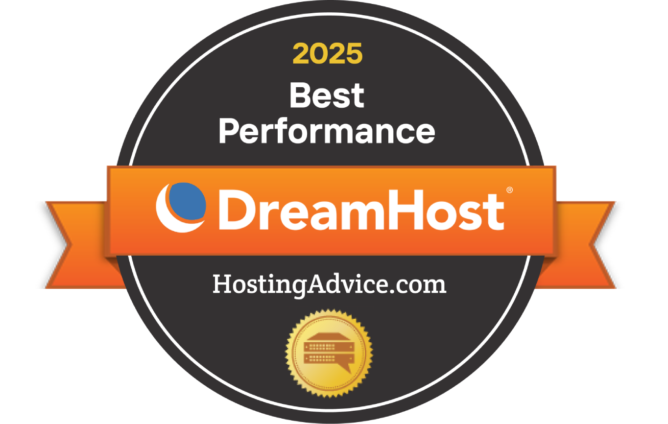 2025 - Best Performance - DreamHost