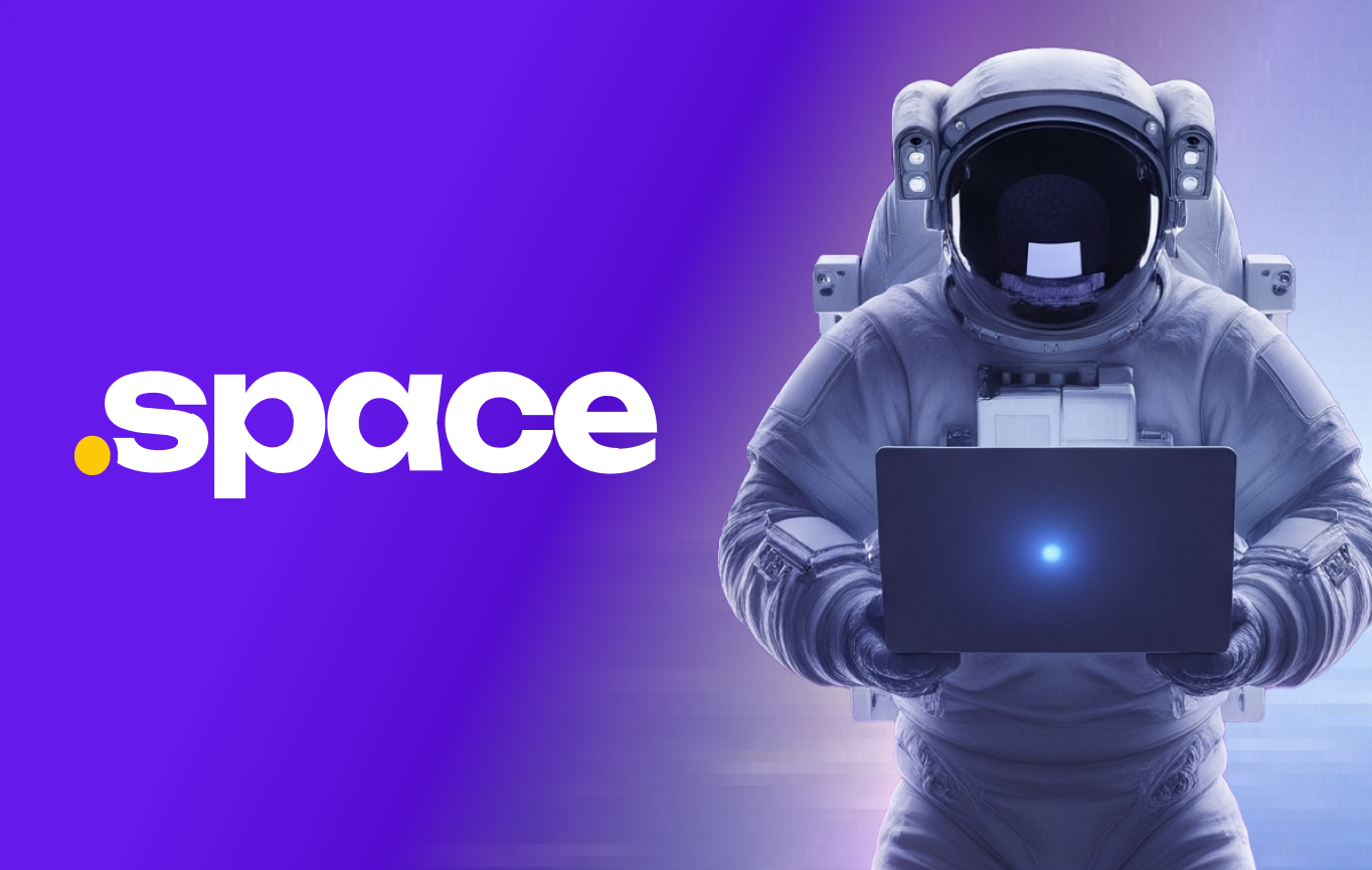Reclama Tu Dominio .SPACE Gratis — Ya en julio