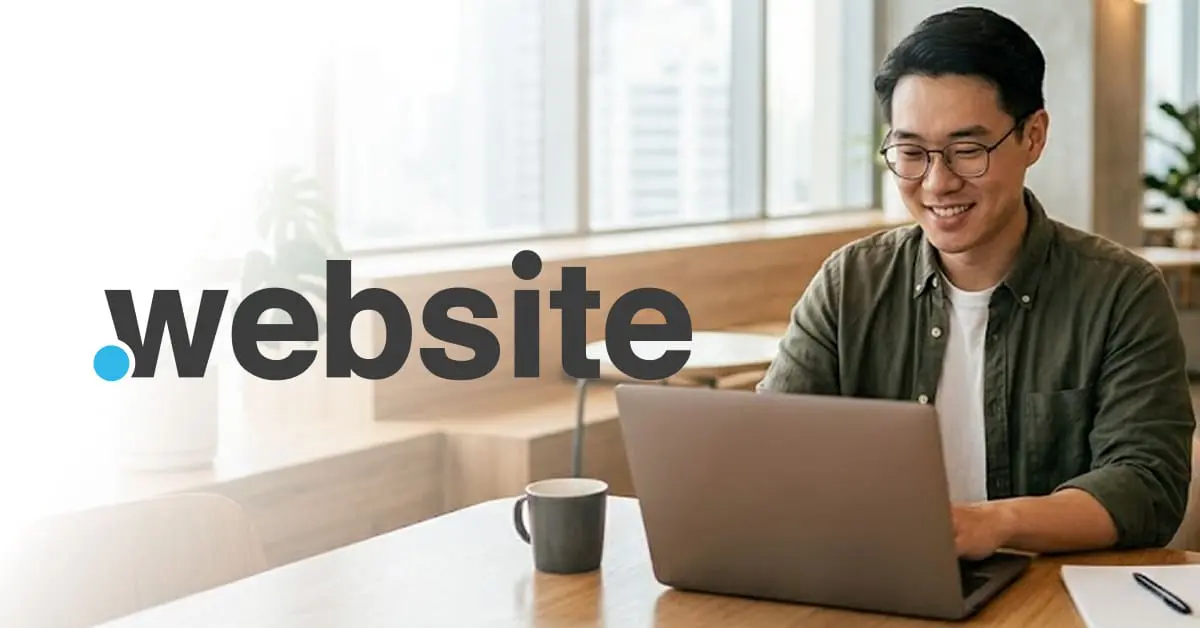 Claim Your Free .WEBSITE Domain