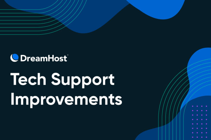 DreamHost tech support improvements