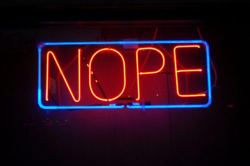 NOPE | Tom Hilton | CC BY 2.0