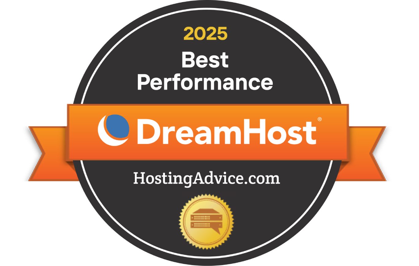 2025 - Best Performance - DreamHost