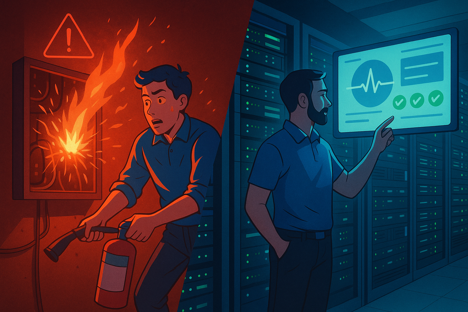 Burning Breakers, Cow Field Fixes, and the FBI: True Stories From DreamHost’s Data Centers